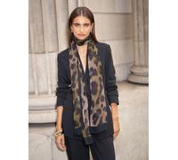 Lipsy Lipsy - Sciarpa leggera con stampa one Marrone