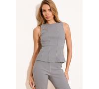 Lipsy Lipsy - Top peplo 46 Nero