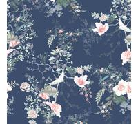 Lipsy Ofelia Parati Floreale Sentieri Uccelli Elegante Caratteristica Muro - 3