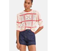 Lipsy Pullover crema / salmone Donna Lipsy M