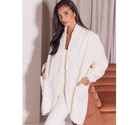 Lipsy Sciarpa avvolgente Lipsy con dettagli a trecce xsmall crema