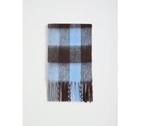 Lipsy Sciarpa spazzolata Lipsy Motivo a scacchi one blu