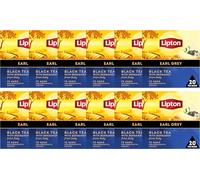 LIPTON Discovery Collection Earl Grey, 12 Confezioni da 20 filtri, 240 Bustine