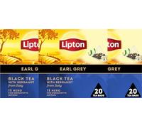 Lipton Discovery Collection Earl Grey, 3 confezioni, 20 filtri per confeziome