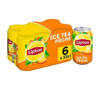 LIPTON ICE TEA Ice Tea Pesca Confezione da 6 Lattine di 33 Cl