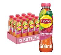 Lipton Ice Tea Raspberry Still Soft Drink 500 ml, confezione da 12