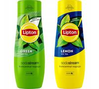 Lipton Limone e Verde SodaStream Concentrato, confezione da 2