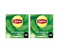 Lipton Tè Verde classico 2 confezioni 50 filtri per confezione