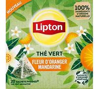 Lipton The verde fiore d'arancio & mandarino - La confezione da 20 bustine