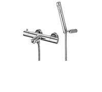 LIQ023CR Miscelatore termostatico vasca/doccia con set doccia LIGHT PAFFONI