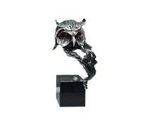 LiQENT-149 d'Arte Decorazione Abstract Sculpture Modern Art Statue with Marble Base for Home Decor Decorazione Desktop(Gold)