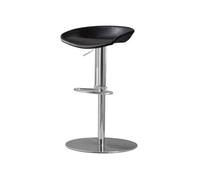 LiQENT-149 Sgabelli da bar Sollevabile 57-78 cm Altezza di seduta Sgabello da bar in ferro di lusso leggero Sgabello alto girevole moderno Sedia da isola for cassiere di alta qualità(Nero)
