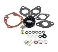 LIQIANG Kit di ricostruzione carburatore 439071 con galleggiante compatibile per Johnson Evinrude OMC/BRP fuoribordo 3 4 5 5.5 6 7.5 10 15 18 HP (colore : Nero)