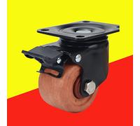 LIQONWAG Nuovo Tipo Di Ruote Girevoli, Ruote Girevoli Silenziose, Ruote per Mobili con Piastra Superiore, per Banchi da Lavoro, Tavoli e Attrezzature/Locking Ers