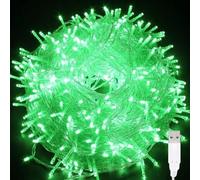 LIQS Christmas Twinkle String Lights,Luci Fatine Dell'albero di Natale USB con 2 Modalità Patio Esterno Della Festa di Nozze Della Camera da Letto Dell'interno (3M 30LED, Verde)