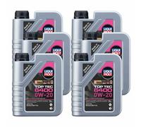 LIQUI MOLY 0W-20 7 Litro olio motore Top Tec 6400 per Acea C5 Renault Rn 17 Fe