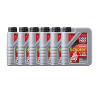 LIQUI MOLY 1053 Olio Motore 2T Sintetico Scooter StreetRace 6x1 Litri