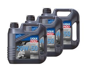 LIQUI MOLY 12 Litri Moto 4T 20W-50 Strada Olio Motore Olio 4-Takt