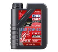 Liqui Moly 1502 - Olio motore Racing Synth 4T, 10 W-50, 1 litro