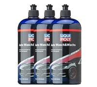 LIQUI MOLY 1542 Cura Per Auto Lavaggio E Cera Pulizia 3x 1L