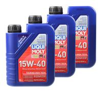 LIQUI MOLY 15W-40 Touring High Tech 3L Olio Motore Per ACEA A3 B4 E2 API SL CG-4