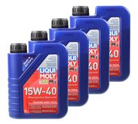 LIQUI MOLY 15W-40 Touring High Tech 4L Olio Motore Per ACEA A3 B4 E2 API SL CG-4