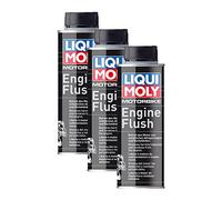 Liqui Moly 1657 Motore Bike Engine Flush Moto Pulitore Motore Lavaggio 250 M - 3 x 250ml - Compatibile con Moto AB - 3 Pezzi