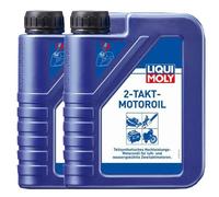 Liqui Moly 2 Tempi Olio Motore 1052 API TC, Husqvarna, Autocombinante 2x1 Litro