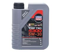 LIQUI MOLY 2323 TOP TEC 4300 5W30 ACEA C2 PSA B71 2290 OLIO MOTORE AUTO 1 LITRO