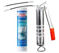 LIQUI MOLY 25043 Grasso Marine Impermeabile 400 g + Penceratrice BockTec