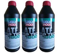 Liqui Moly 3687 3 Litri Olio Trasmissione Atf Per Cambio Automatico Top Tec 1800