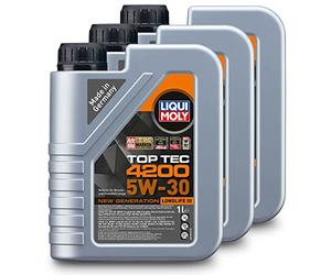 Liqui Moly 3706 Top Tec 4200 5W-30 - Olio motore 3 LITRI