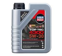 Liqui Moly 3740 Top Tec 4300 5W-30 Olio Motore 1 Litro