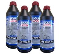 LIQUI_MOLY 4434 KIT PROMO 4 LITRI OLIO SPECIFICO PER CAMBIO MANUALE O AUTOMATICO 75W90 AD ALTE PRESTAZIONI. API GL 4+ SPECIFICO E COMPATIBILE PER GRUPPO FORD ESD-M2C 175-A, VW 501 50 (G50), ZF