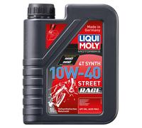 Liqui Moly 4T Completamente Sintetico Street Gara Moto Olio 10W-40 1L