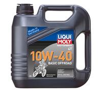 Liqui Moly 4T Minerale Fuoristrada Basic 10W-40 Moto Olio 4L