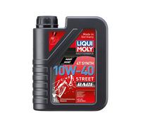LIQUI MOLY 4T Synth 10W-40 Street Race 1Liter Bottiglia Olio Motore