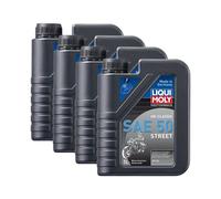 Liqui Moly 4x 1572 Olio Moto Racing HD SAE 50 1L