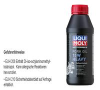 Olio Di Forcella / Ammortizzatore LIQUI MOLY 100% Sintetico 15w Heavy-Bote 500ml