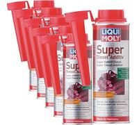 Liqui Moly 5120, 2 x Additivo per carburante Super Diesel 5120, 250 ml. 6 pezzi.