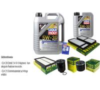 LIQUI MOLY 6 litri. Special Tec F 5W-30 Olio motore + Pacchetto MANN-FILTER
