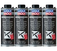 Liqui Moly 6112 Protezione Pavimento Bitume Nero 4x1 Litro contro la Corrosione