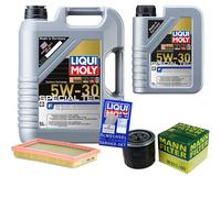 LIQUI MOLY 6L 5W-30 Olio Motore + MANN-FILTER Filtro