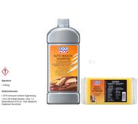 LIQUI MOLY Auto Lavaggio Set Lavaggio Shampoo Spugna Car Cura Pulitore