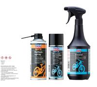 LIQUI MOLY Bicicletta Detergente + Pulitore Catena Aerosol + Spray