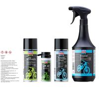 LIQUI MOLY Bicicletta Glanz-Sprühwachs + Detergente Pulitore Catena Multi Spray