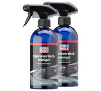 Liqui Moly Cabrioverdeckreiniger e Cura Telo 2x500 ml per Tessuto Plastica