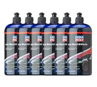 LIQUI MOLY Cura Auto Lavaggio E Cera Pulizia 1542 6x1 Litri