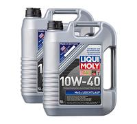 Liqui Moly - Due Caraffe Olio Motore Alta Lubrificazione 1092 MoS2, 10W-40