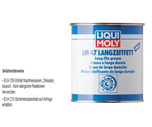 Liqui Moly Grasso Lm 47 Lunga Durata MoS2 Lattina Foglio 1 KG Per Generale